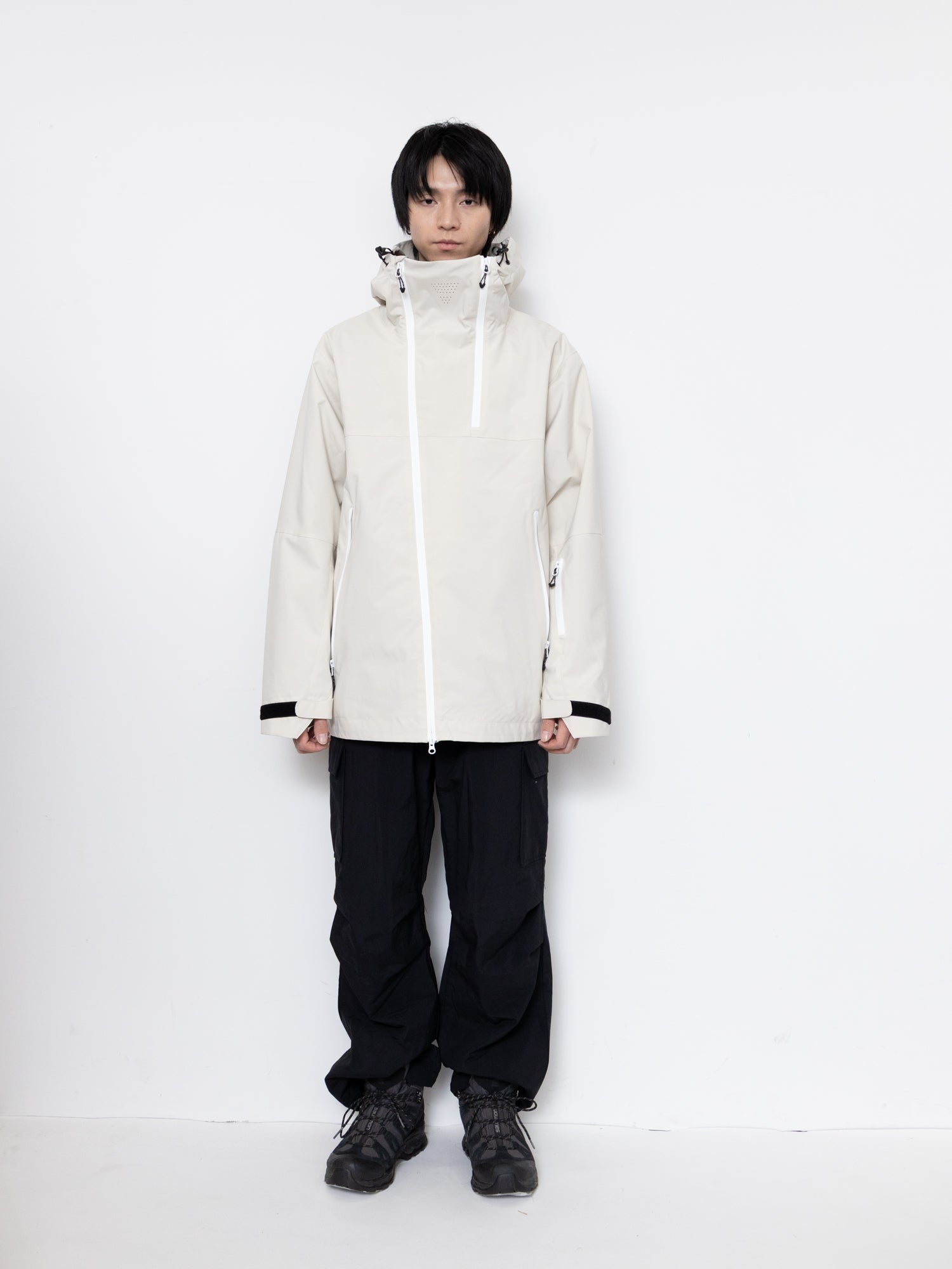 Block Utility Hood Jacket