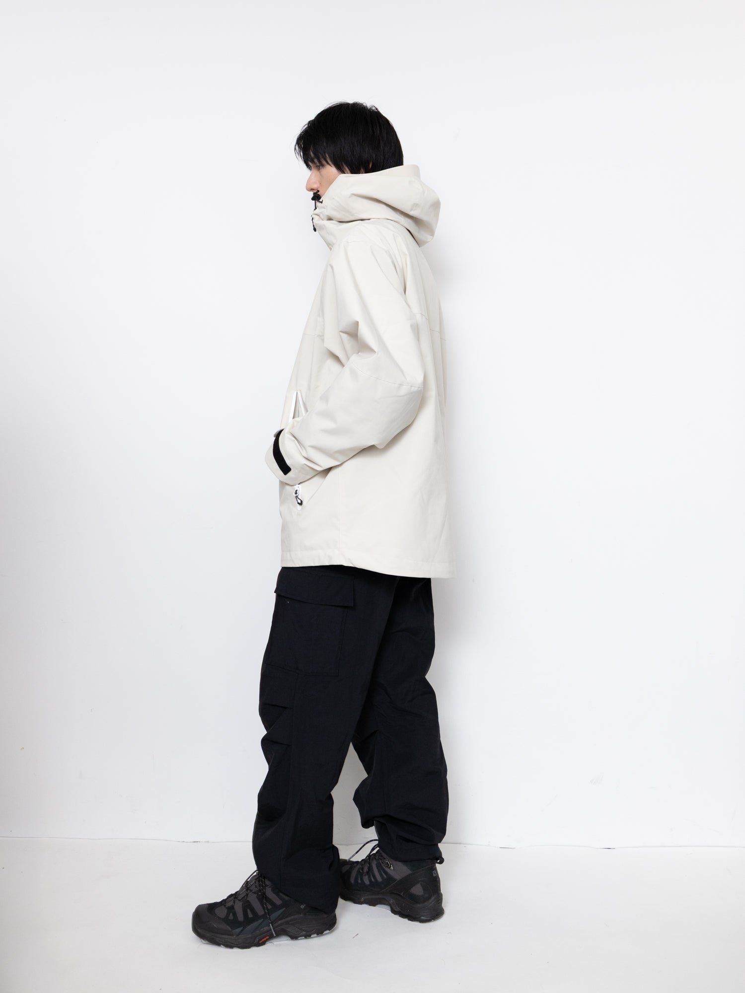 Block Utility Hood Jacket