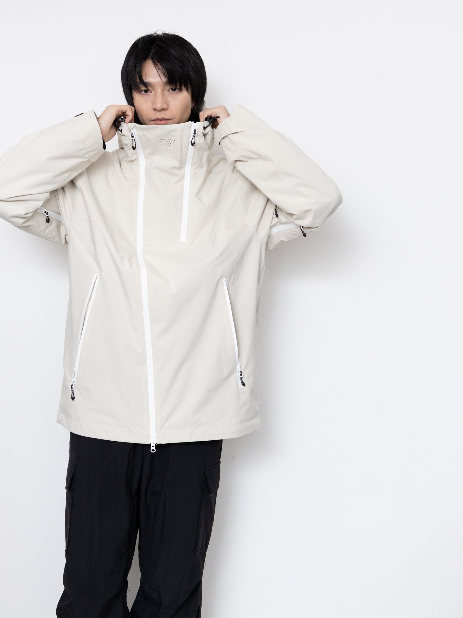 Block Utility Hood Jacket