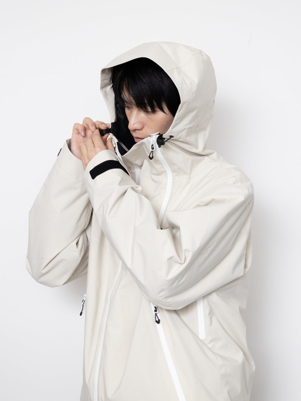 Block Utility Hood Jacket