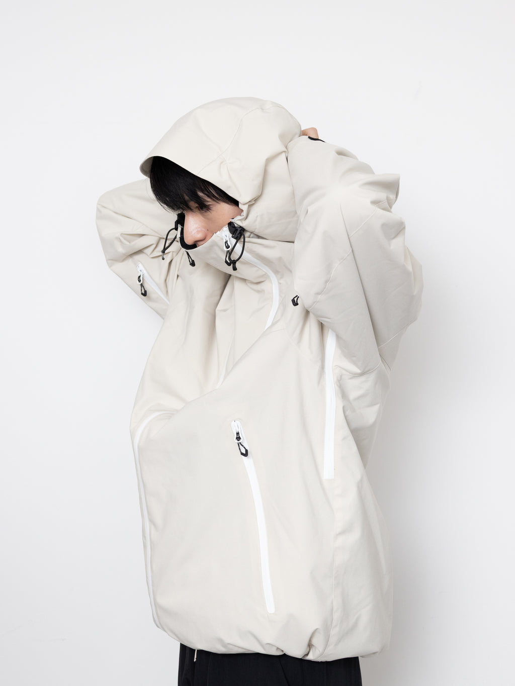 Block Utility Hood Jacket