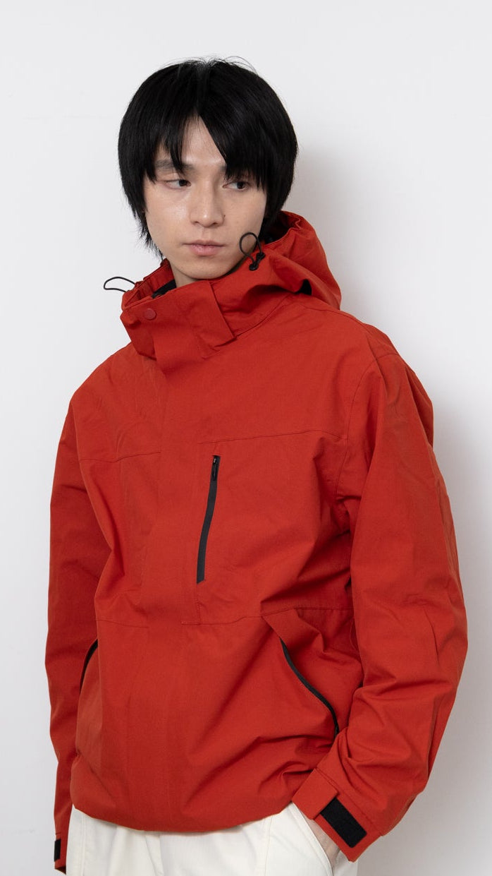 Minimal Hooded Wind Jacket