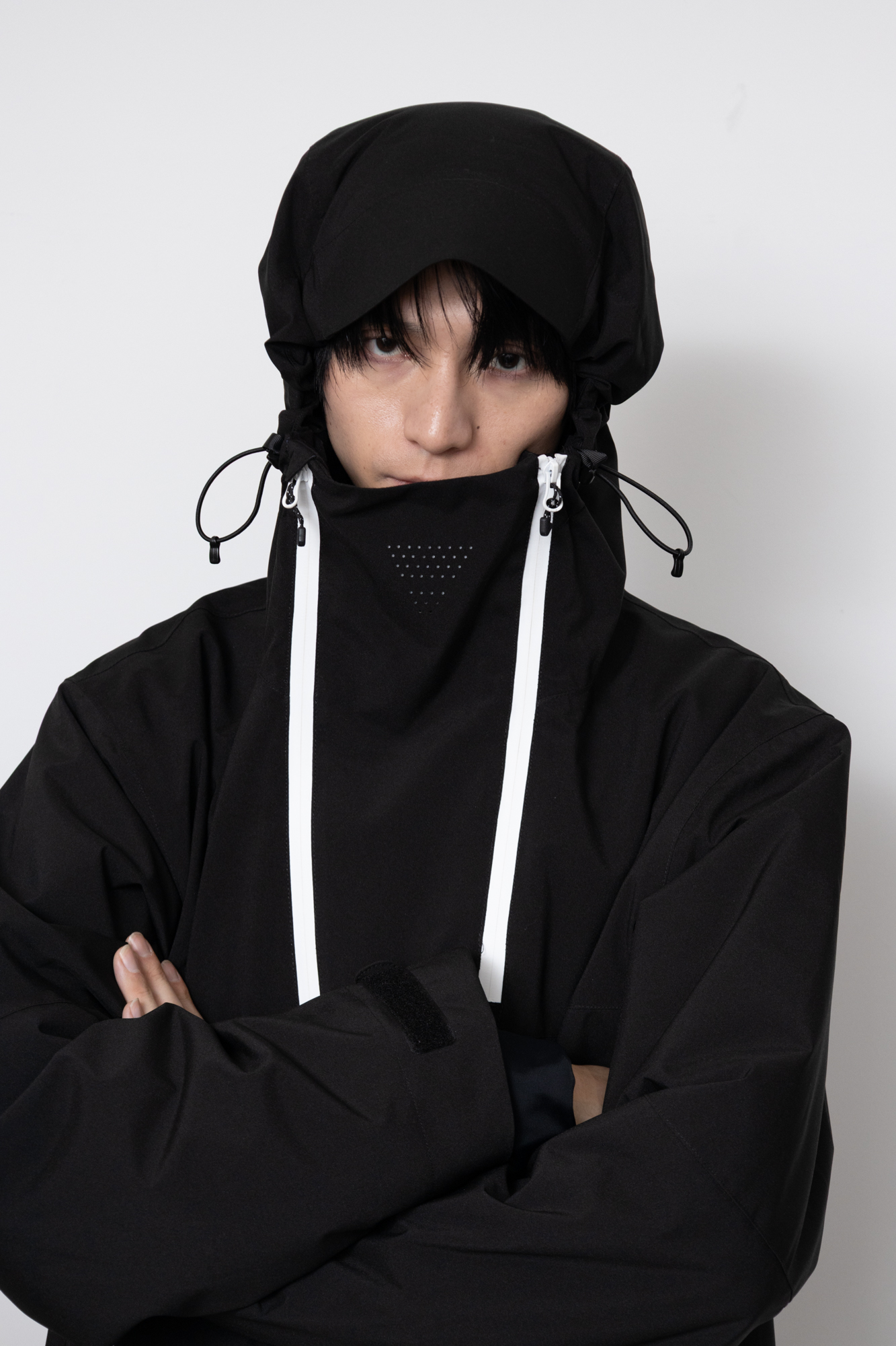 Block Utility Hood Jacket