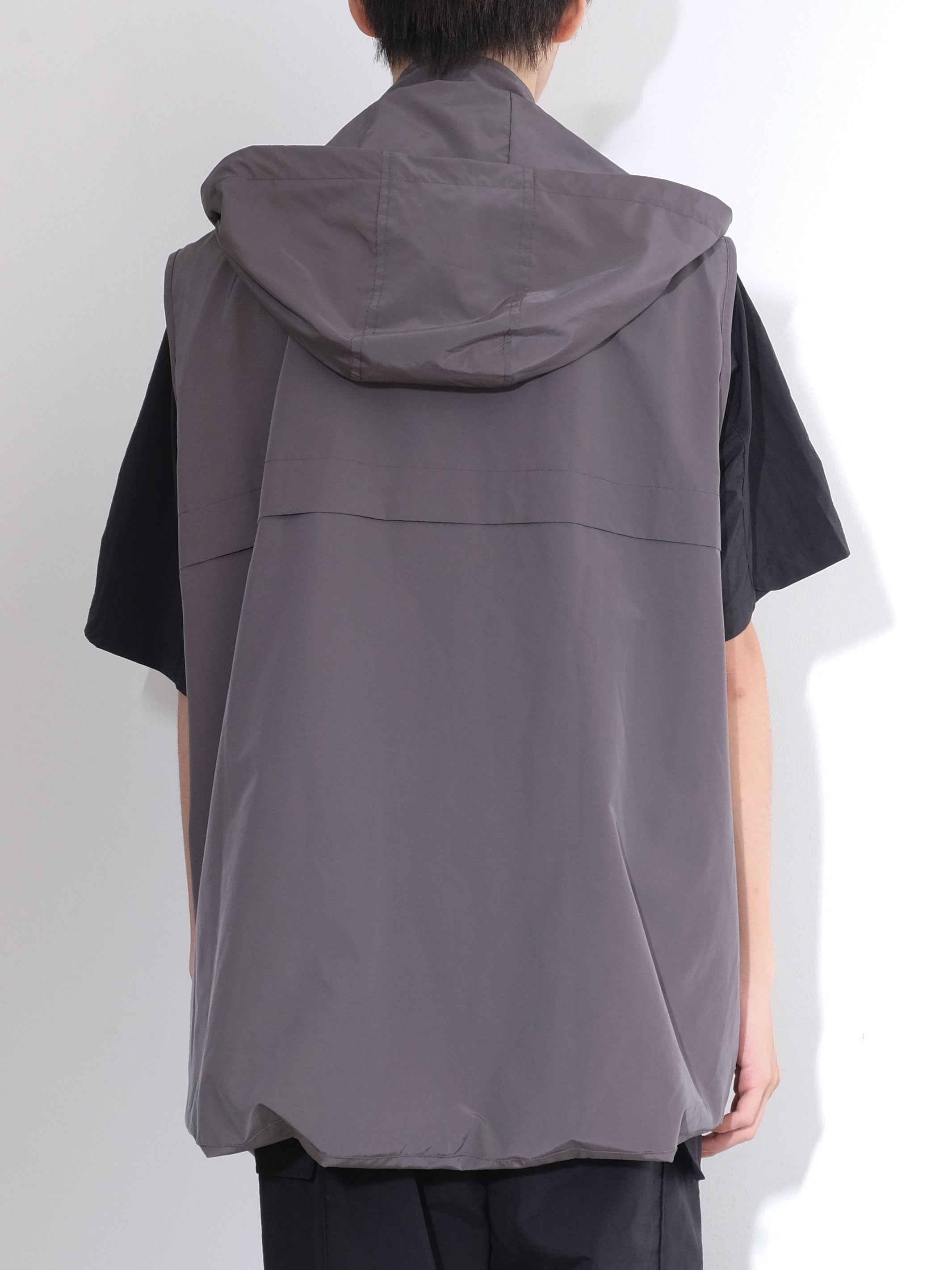 Detachable Hood Utility Vest