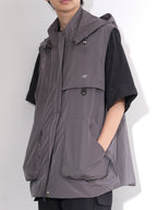 Detachable Hood Utility Vest