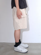 Belted Utility Shorts Pants