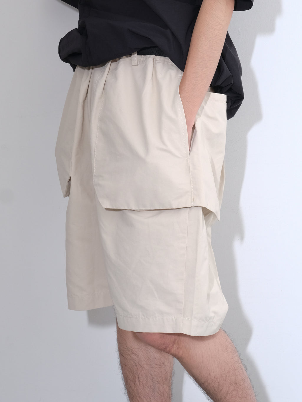 Belted Utility Shorts Pants