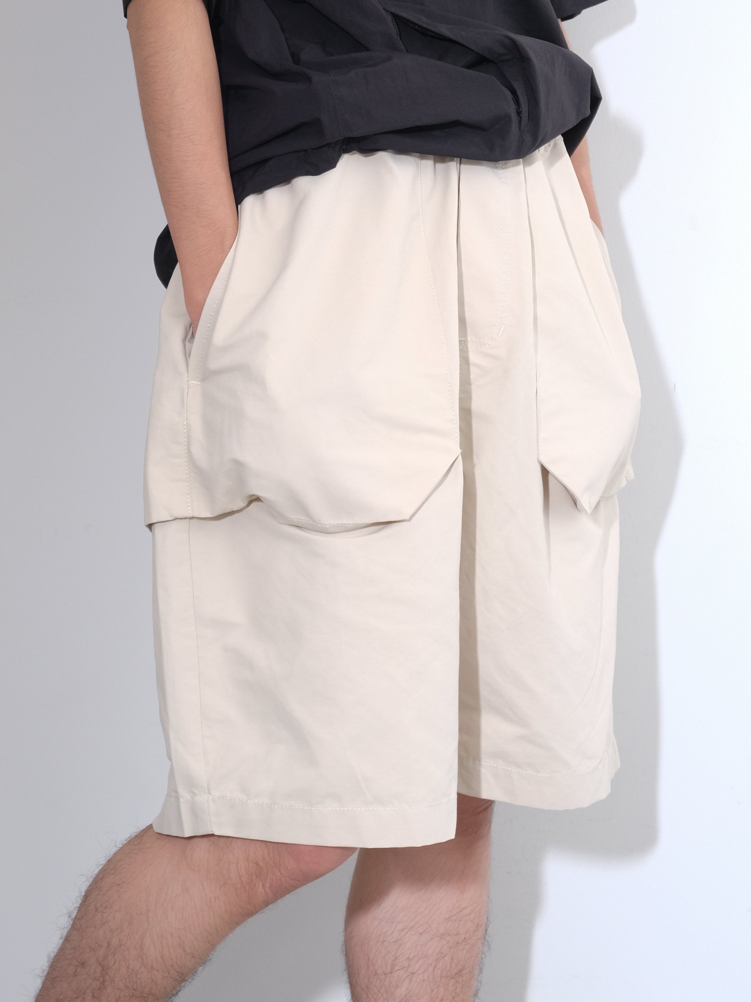 Belted Utility Shorts Pants