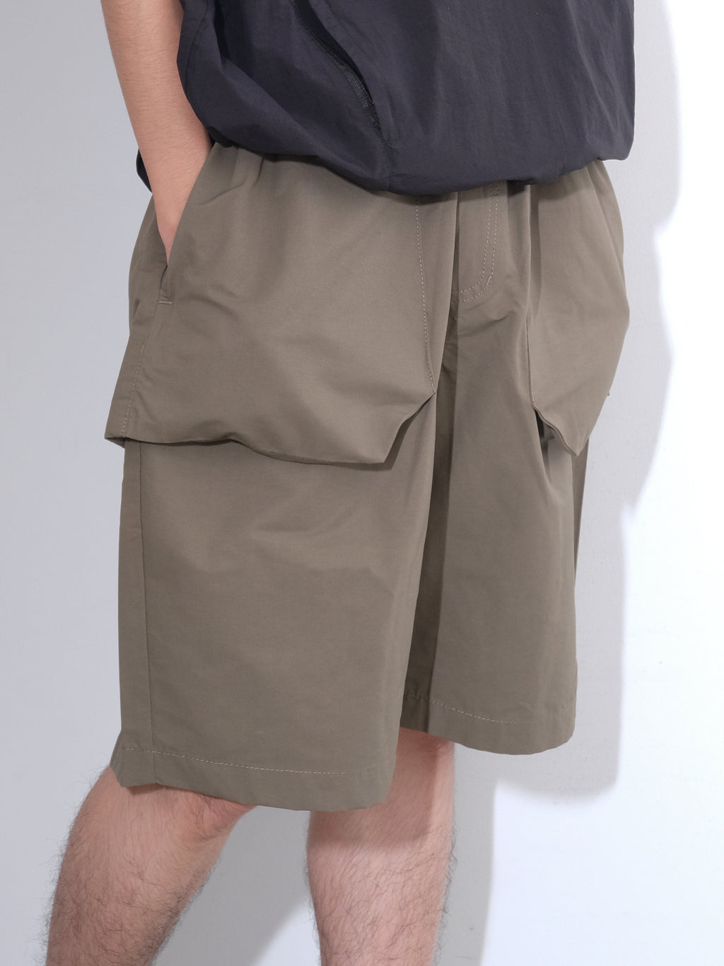 Belted Utility Shorts Pants