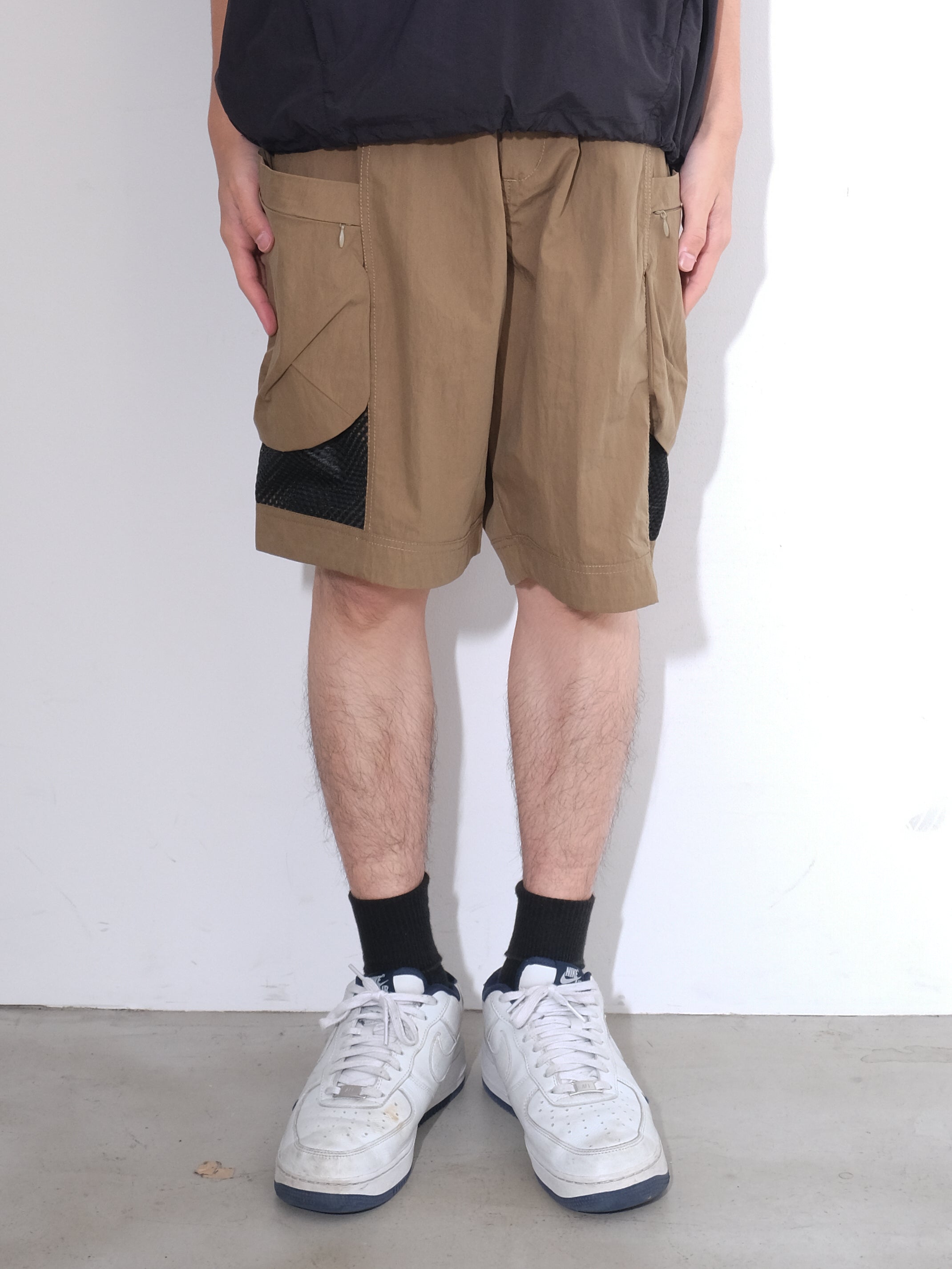 Mesh Pocket Tactical Shorts Pants