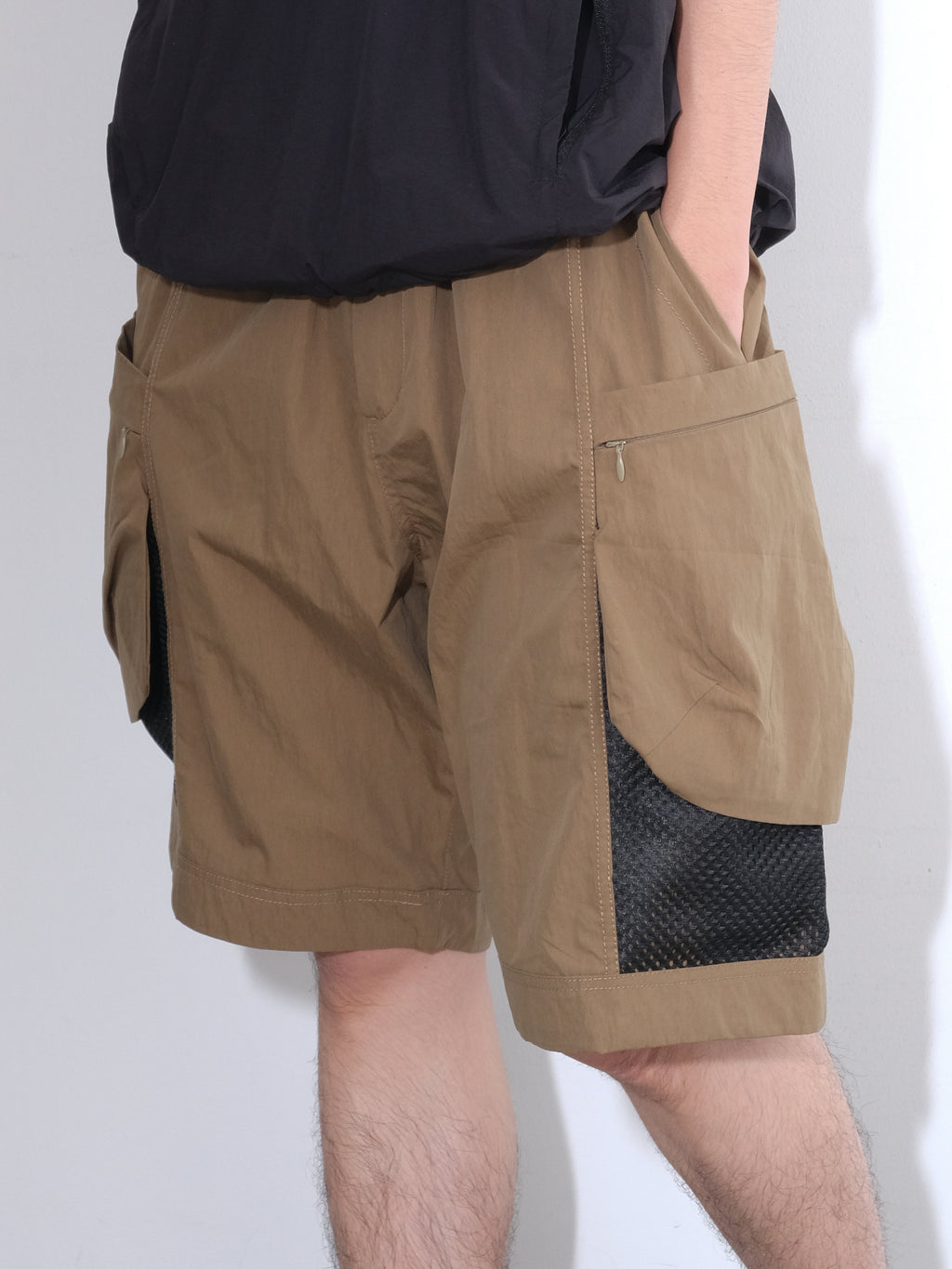 Mesh Pocket Tactical Shorts Pants
