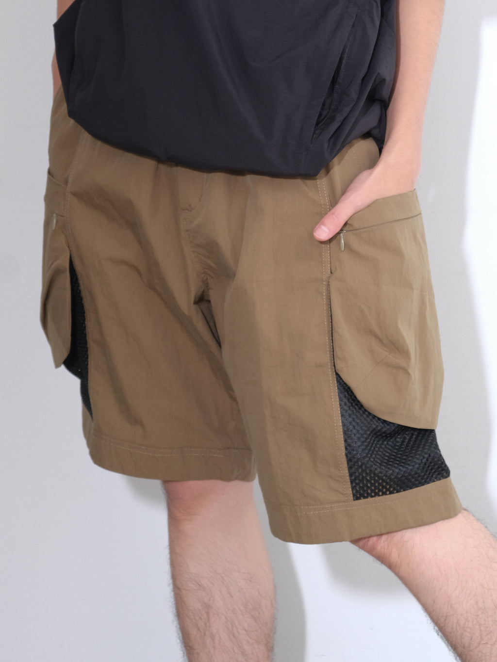 Mesh Pocket Tactical Shorts Pants
