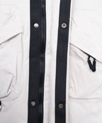 Drawstring spring nylon jacket