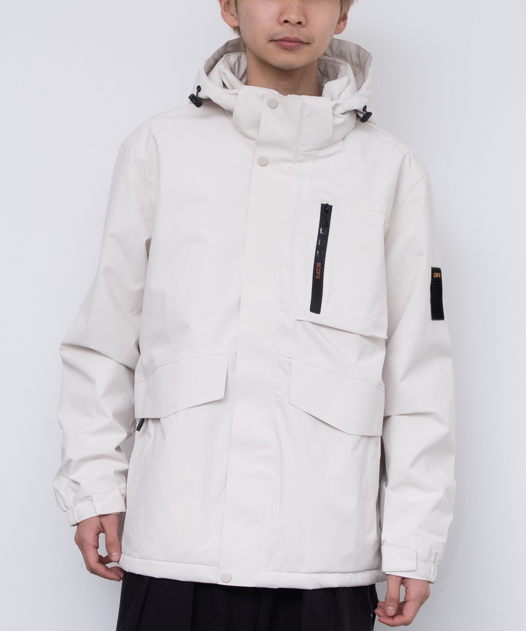 Detachable inner padded jacket