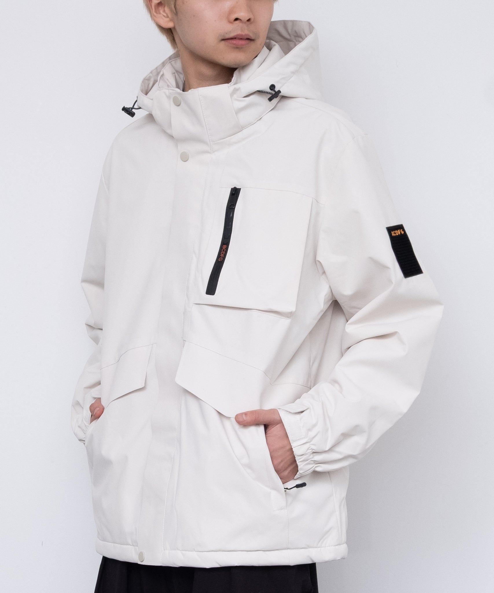 Detachable inner padded jacket
