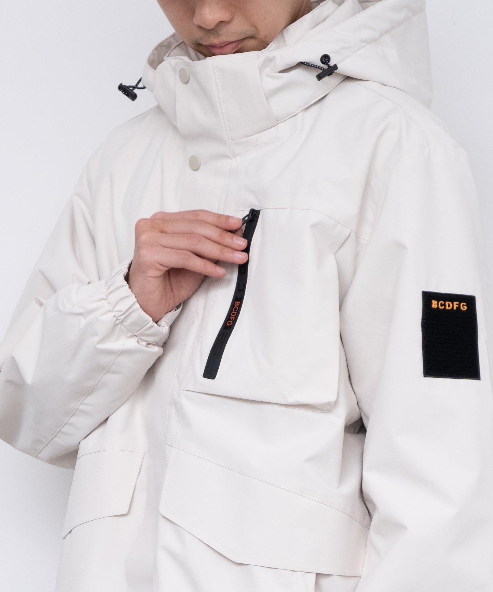 Detachable inner padded jacket