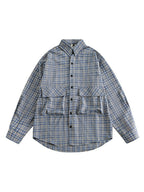 Casual Check Pocket Shirt