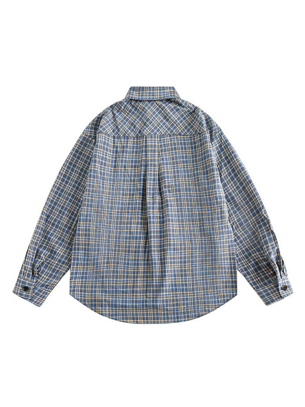 Casual Check Pocket Shirt