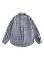 Casual Check Pocket Shirt