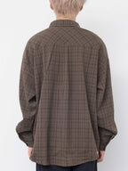 Casual Check Pocket Shirt
