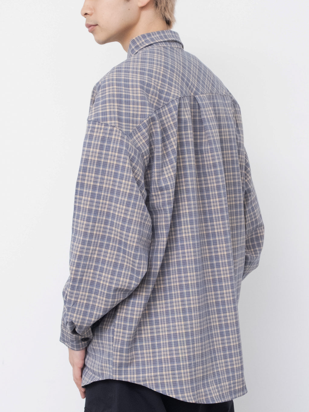 Casual Check Pocket Shirt