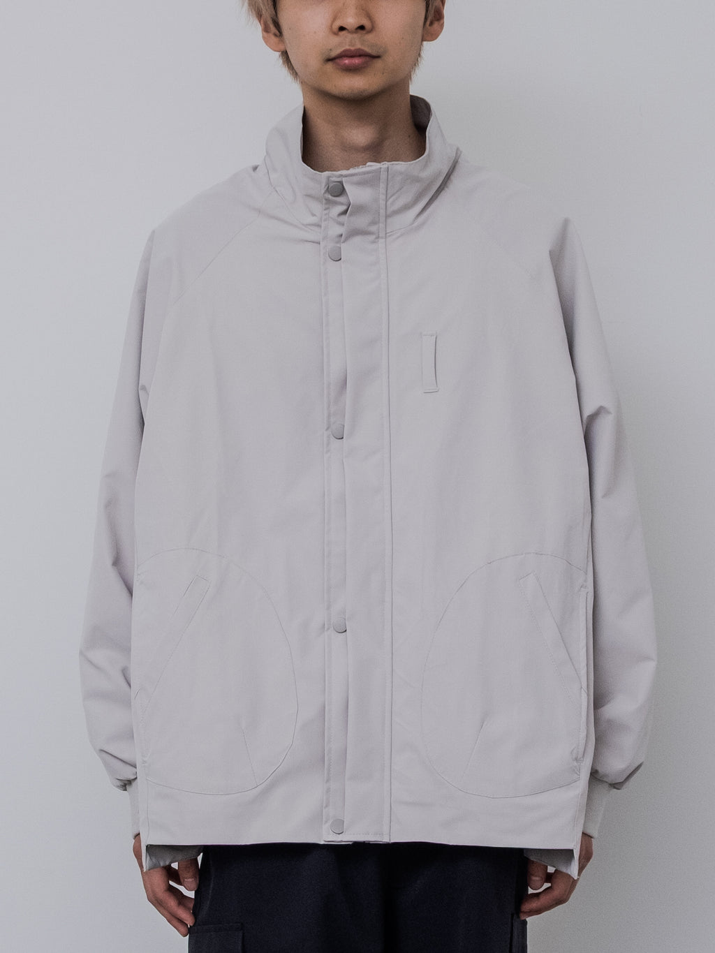 Stand Color Cufflock Jacket