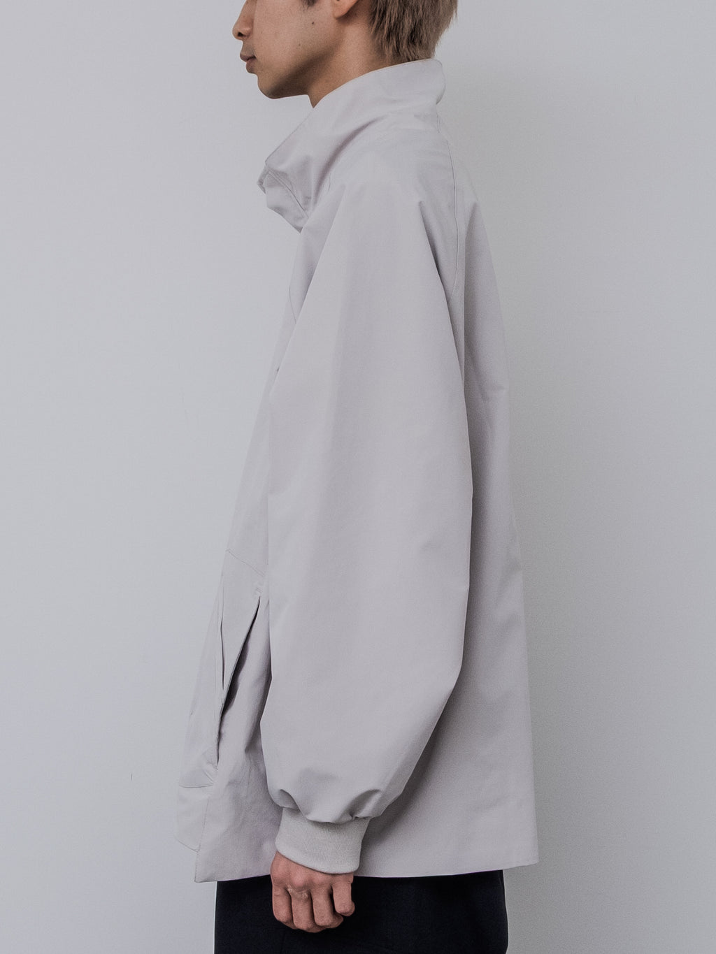 Stand Color Cufflock Jacket