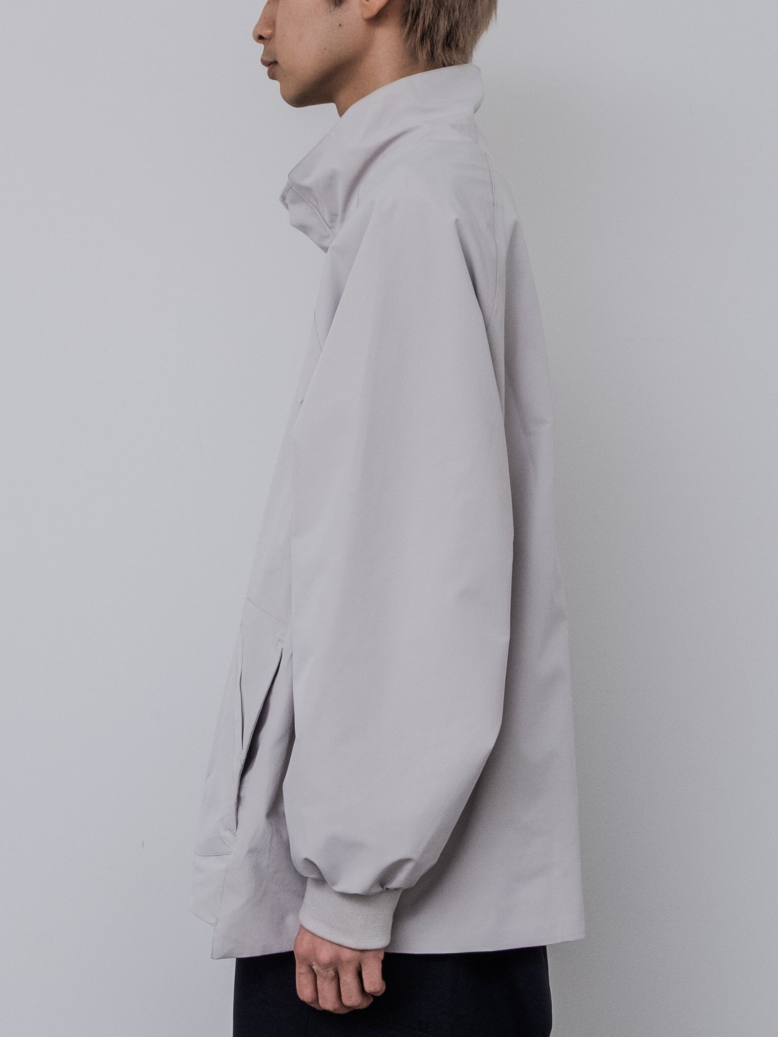 Stand Color Cufflock Jacket