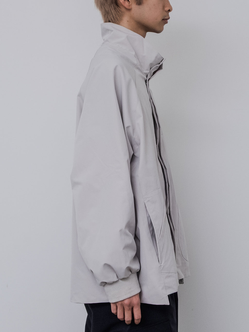 Stand Color Cufflock Jacket