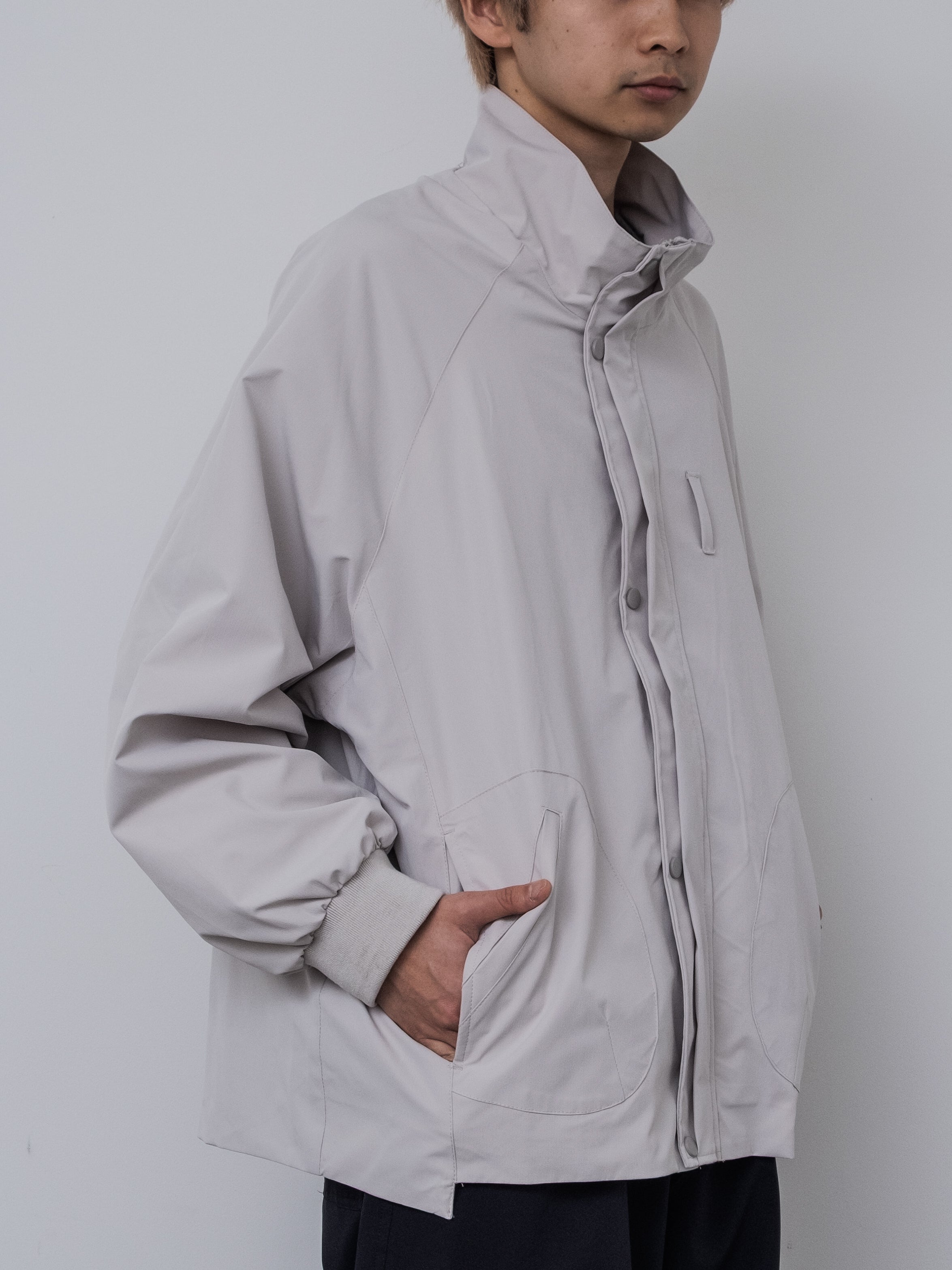 Stand Color Cufflock Jacket
