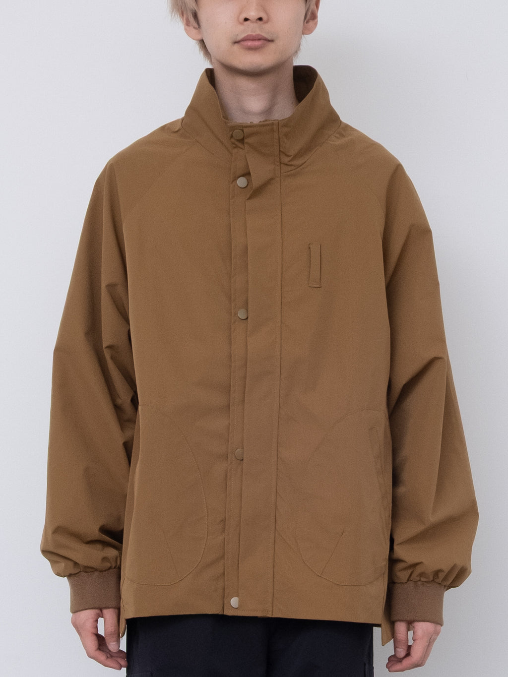 Stand Color Cufflock Jacket