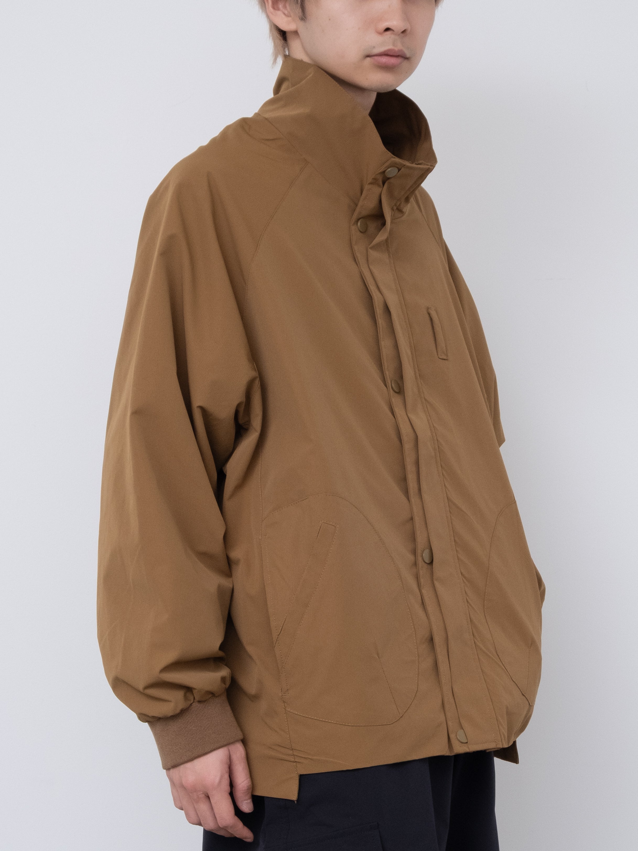 Stand Color Cufflock Jacket