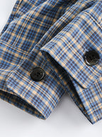 Casual Check Pocket Shirt