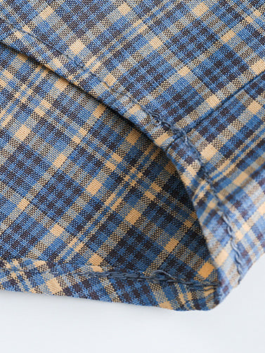 Casual Check Pocket Shirt