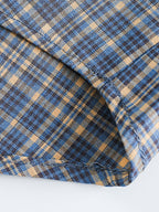 Casual Check Pocket Shirt