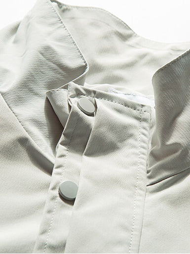 Stand Color Cufflock Jacket