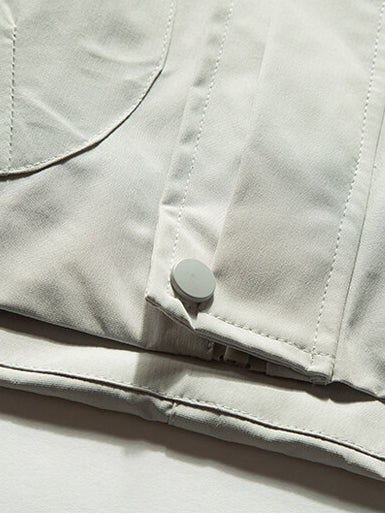 Stand Color Cufflock Jacket