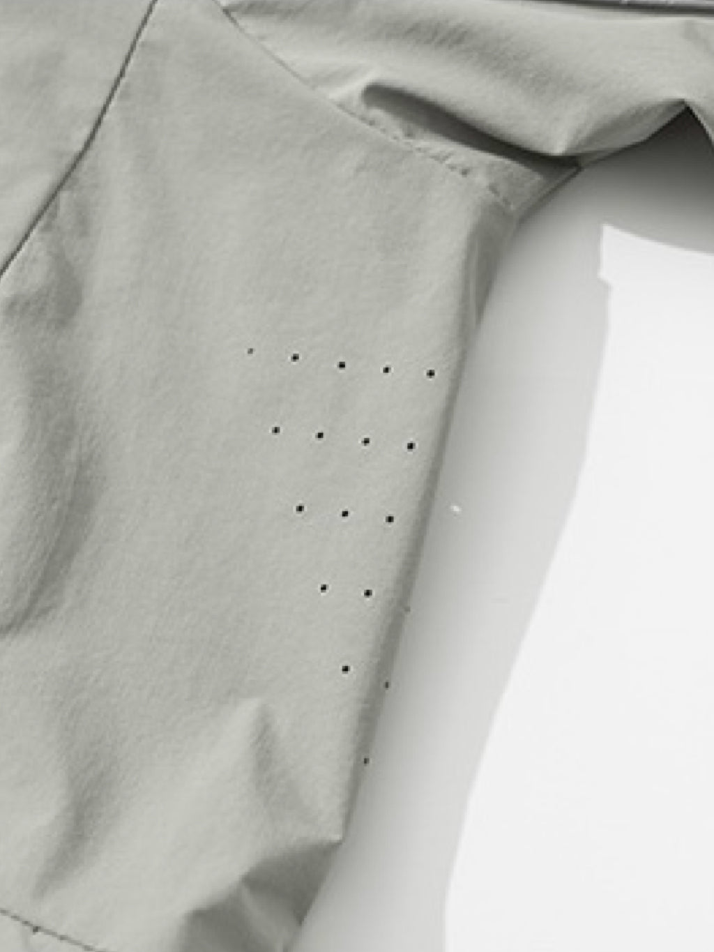 Mesh Panel Utility Half Sleeve