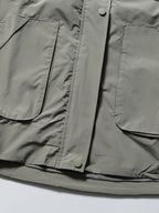 Detachable Hood Utility Vest